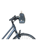 Basil Bohème City Bag-Blau, elegante Hand-, Schulter- und Lenkerbeutel, Wasserabnahme, 8 Liter Inhalt