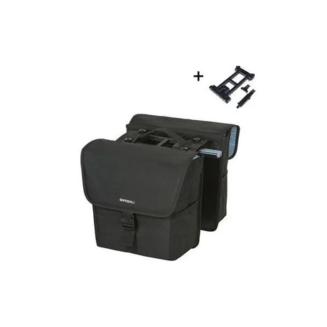Basil Doppelte Fahrradtasche Go Mik