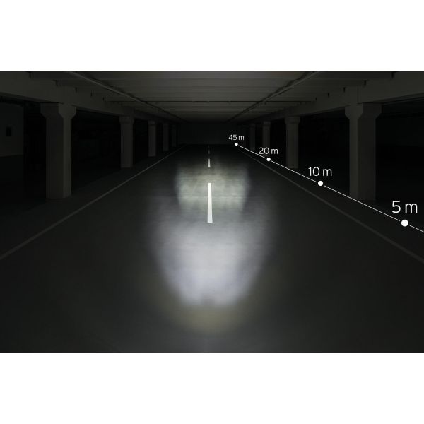 Scheinwerfer Busch und Müller Lumotec UPP n Plus mit Standlicht für Hub Dynamo - 30 Lux