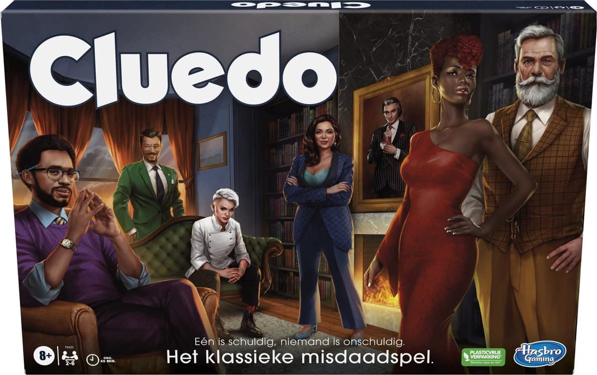 Hasbro Cluedo das klassische Verbrechensspiel