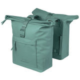 Basil Doppelte Fahrradtasche Brooklyn 41l 14 x 30 x 37 cm - Grün
