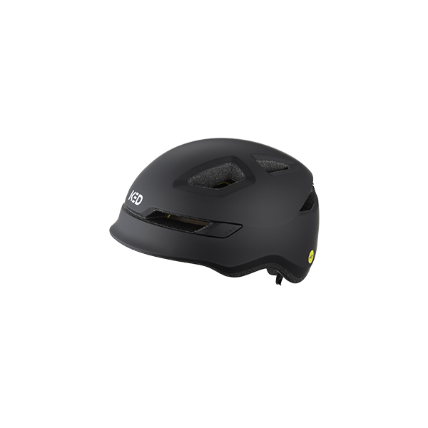 Ked Fahrradhelm Pop II Mips S (48–52 cm) – mattschwarz