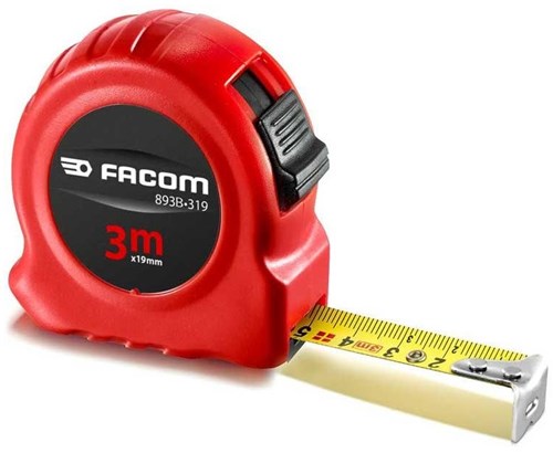 Facom Bauchbandmaß 3 Meter | 893b.319 - 893b.319pb