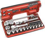 Facom Kompaktbox 1 2''6-seitig mit Ratsche mit staubdichtem Kopf – sl.dbox1pb