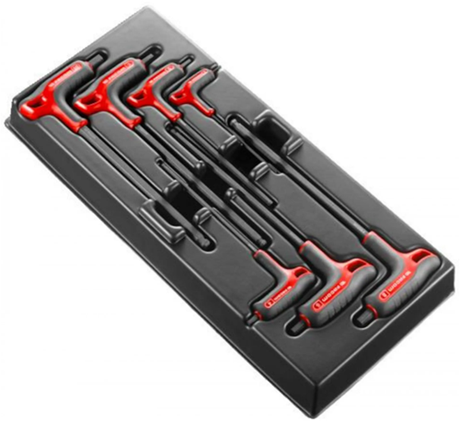 FACOM-Inbusschlüssel, 6-seitig, T-förmiger Ergo-Kugelkopf, 7 mm – 84tzsa.7 – 84tzsa.7