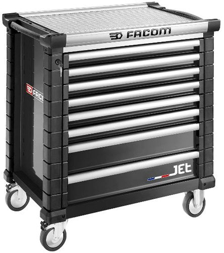 FACOM Jet Werkzeugwagen 8 Schubladen M4 Schwarz - Jet.8nm4a - Jet.8nm4a