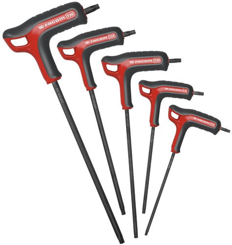 Facom-Modul | 5 Stück | Inbusschlüssel - Torx-Inbusschlüssel | Pistole - 89txa.pb