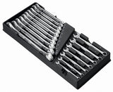 Facom-Modul mit 17 Ringmaulschlüsseln mit OGV-Profil – Mod.440-1xl