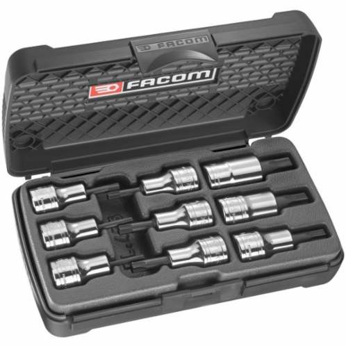 Facom-Set mit 9 Schraubendrehereinsätzen Torx 1 2 – amex.3apb
