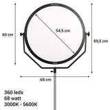 Falcon Eyes Eyes Bi-Color LED LAMP SOPHIEZ SO-68TD na 230V