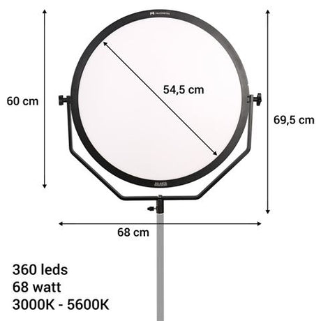 Falcon Eyes Bi-Color LED-Lampe Sophiez SO-68TD auf 230 V