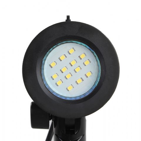 Porte-lampe des yeux Falcon avec lampe à LED 4W et trépied