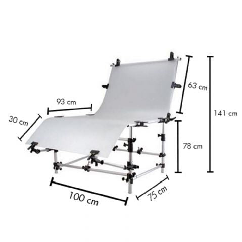 Falcon Eyes recording table ST-1020A 100x200