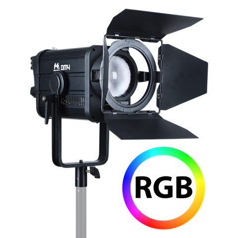 Falcon Eyes RGB LED FRESNEL SPOT Dimmbarer DM4 400W