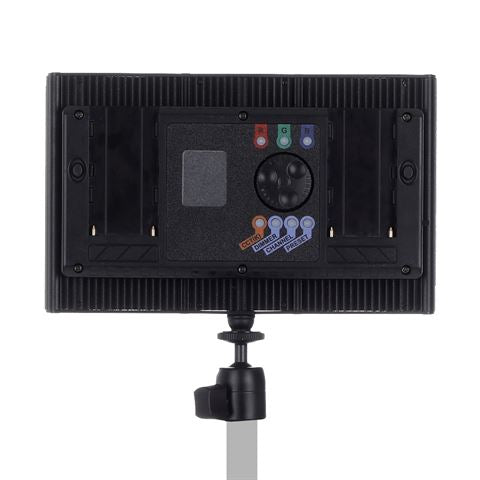 Falcon Eyes RGB LED -lampesett T8 inkl