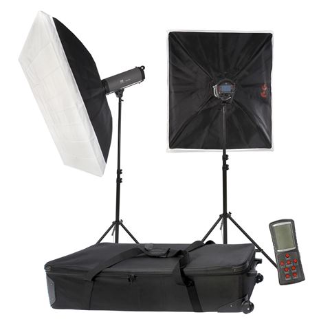 Falcon Eyes Studioflits set TFK-211200L with LCD screen