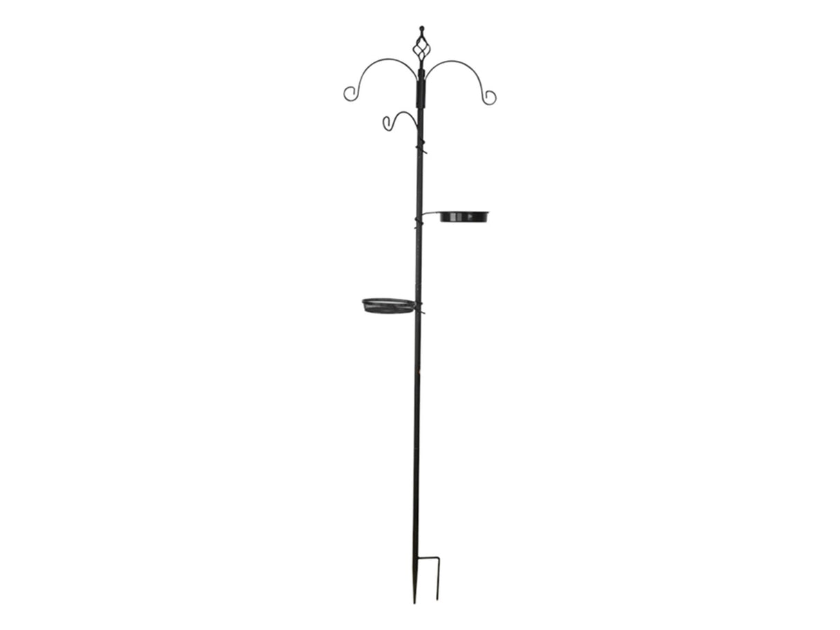 Esschert Design Futterstation aus Metall, Höhe 200 cm