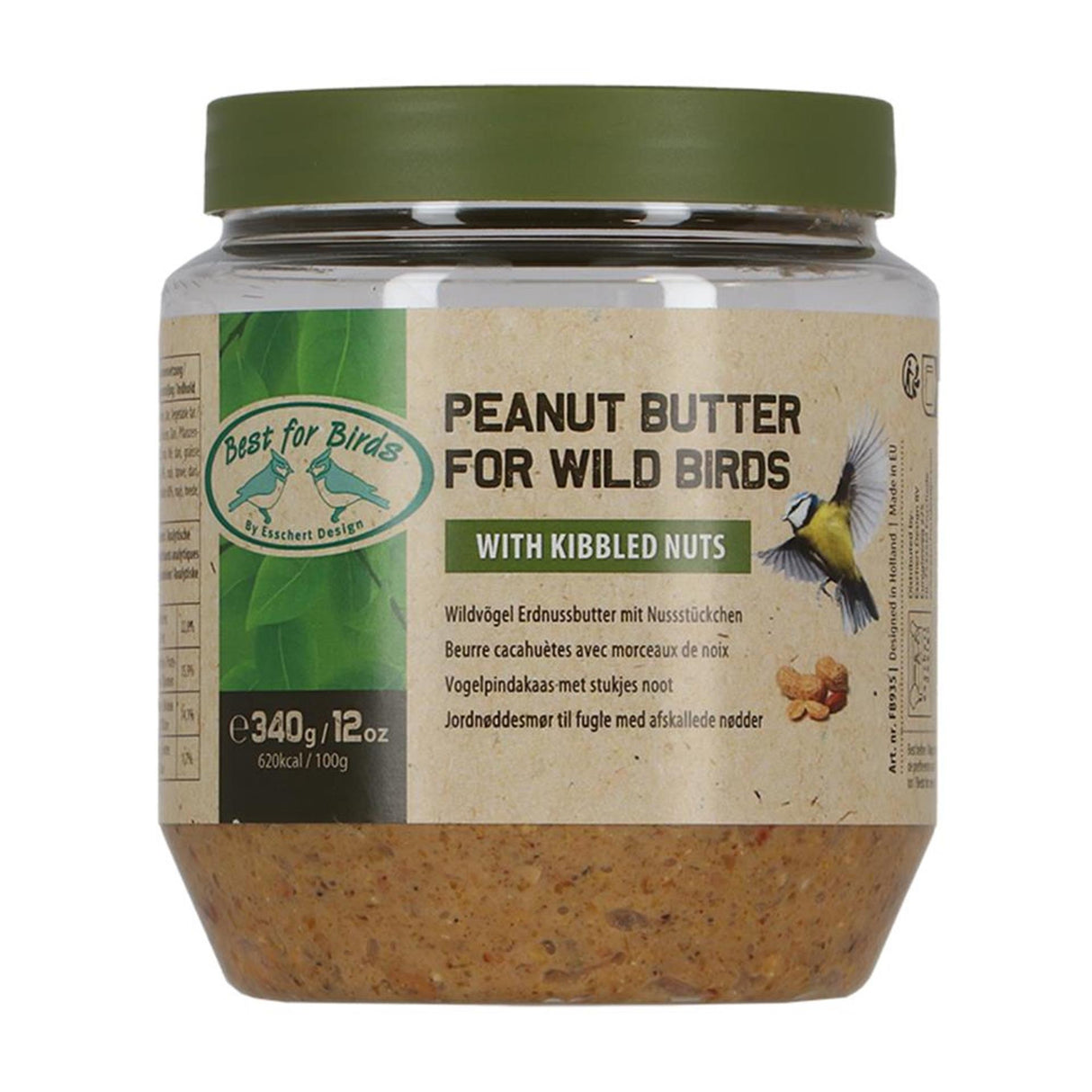Am besten für Vögel, Vogelfutter, Erdnussbutter, Haustier | 12 Stück