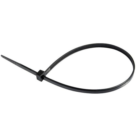 Tiewraps 200 x 3,6 mm (100 Stück) schwarz