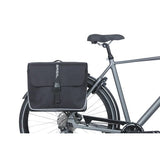 Basil Doppelte Fahrradtasche Forte Mik 35 Liter 15 x 38 x 30 cm – Schwarz