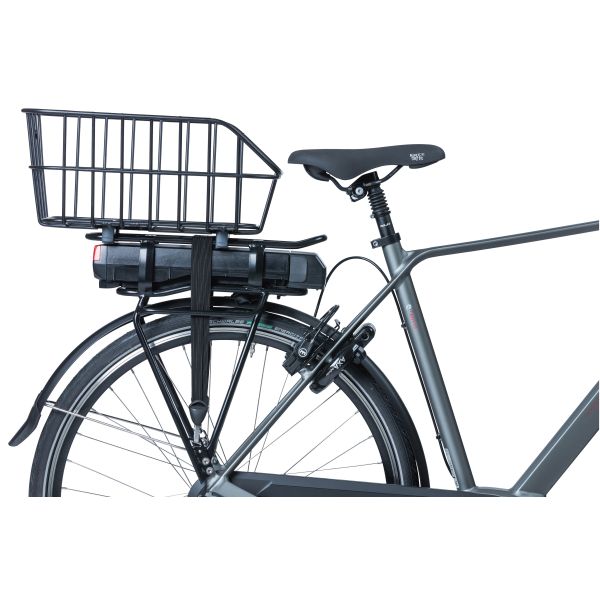 Basilikum Cento Alu Wsl - hinterer Korb - 22 Liter - Matt Black