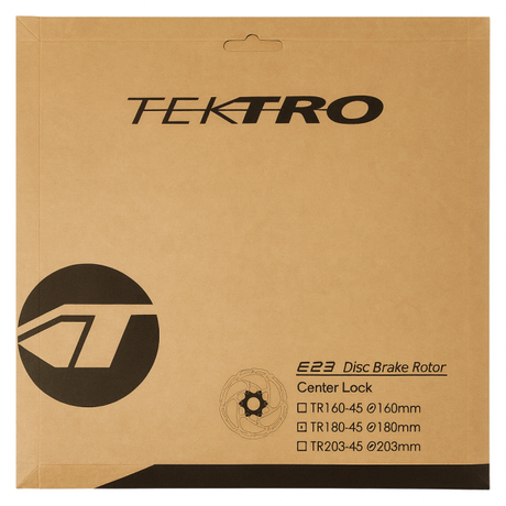 Tektro Bremsscheibe TR-45 Bremsscheiben F.HD-T390 180 mm x 2,3 mm Mitte L