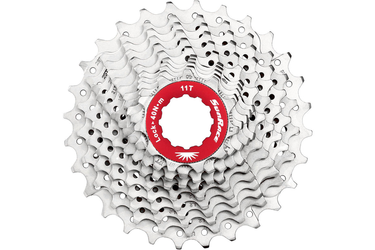 Sunrace Cassette 10V 11-28 CSRX0 Metallic Silver