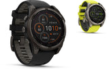 Garmin fēnix® 8 – 47 mm Solar-Saphir – GPS-Multisport-Smartwatch