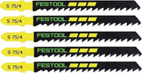 Festool Zubehör Stichsägeblatt S 75 4 5 | 5 Stück | 486546