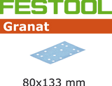 Festool Zubehör Granat STF 80x133 P40 gr 10 Schleifstreifen | 497127