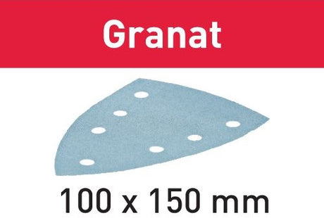 Festool Zubehör Granat STF Delta 7 P120 Gr 100 Schleifblätter – 497138
