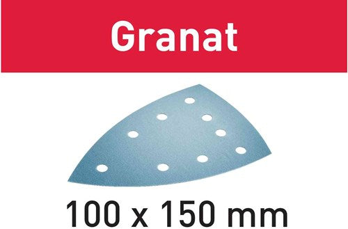 Festool Zubehör Schleifpapier STF Delta 9 P220 gr 100 Granat – 577549