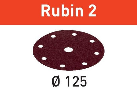 Festool Zubehör Schleifscheiben STF D125 8 P120 RU2 50 - 499097