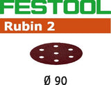 Festool accessoires schuurschijven stf d90 6 p40 ru2 50 - 499077