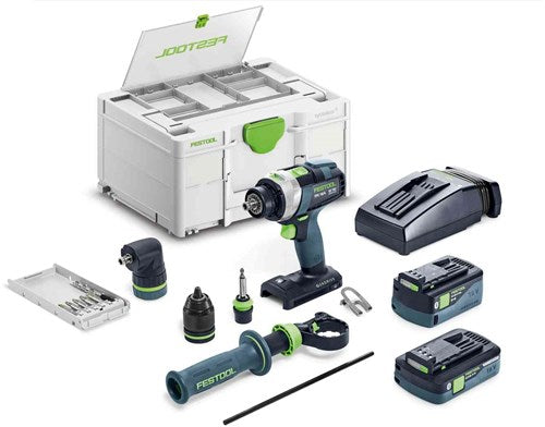 Festool Akku-Schlagbohrschrauber TPC 18 4 5,0 4,0 i-set quaddrive - 577621 577621