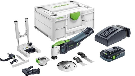 Festool OSC 18 HPC 4.0 Egg Set Vecturo Oszillierendes Akku-Multifunktionswerkzeug – 576593