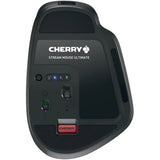Cherry Stream Mouse Ultimate (schwarzes Kupfer, 6.000 dpi, Bluetooth 2,4 GHz USB)