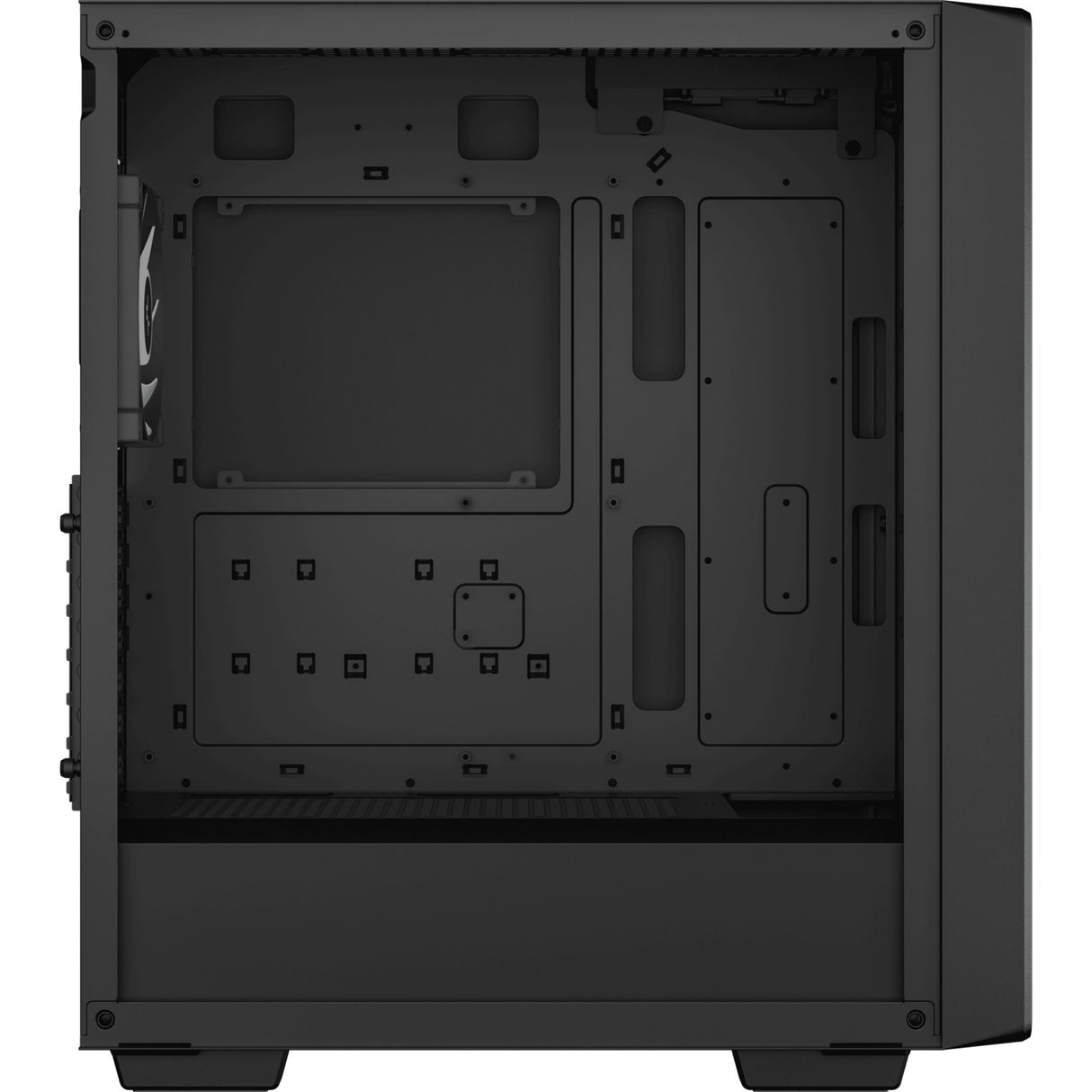 Deepcool cc560 v2 Midi-Tower-Gehäuse (schwarz | 2x USB-A | gehärtetes Glas)