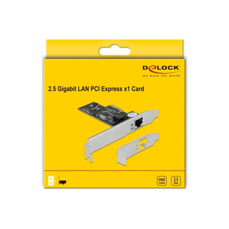 Delock PCI Express x1 Karte auf 1x RJ45 2,5 Gigabit LAN i225 Netzwerkadapter