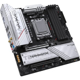 Maxsun ms-terminator b850m pro wifi socket am5 moederbord (zwart, raid, 2.5 gb-lan, wlan, bt, sound, µatx)