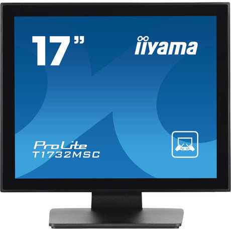 Iiyama prolite t1732msc-b1sag 17 Touchscreen-Monitor (schwarz (matt), HDMI, Display-Port, VGA, USB-B)