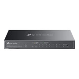 Tp-Link Omada ES210GMP 10-Port-Gigabit-Easy-Managed-Switch (schwarz, 8x PoE+, 1x Gigabit SFP)