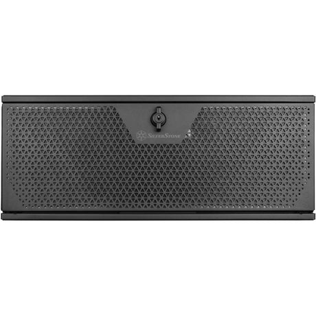 Silverstone RM44 Rackgehäuse (schwarz | 4U | USB Typ-C | 2x 80mm Gehäuselüfter im Lieferumfang enthalten)