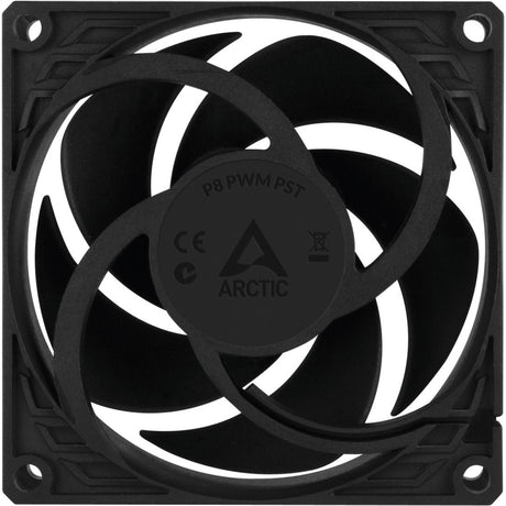 Arctic p8 pwm pst Gehäuselüfter (schwarz, 80 x 80 x 25 mm)