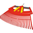Wolf-garten Multi-Star 4-in-1 Laubrechen (rot gelb)