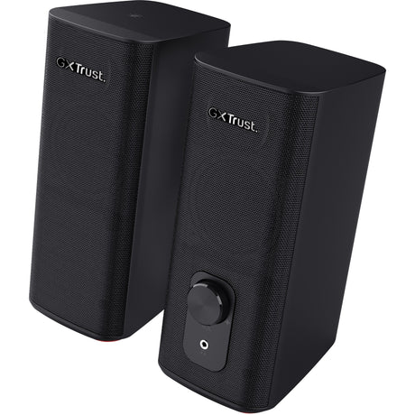 Trust GXT 612 Cetic PC-Lautsprecher (Schwarz, Bluetooth, RGB)