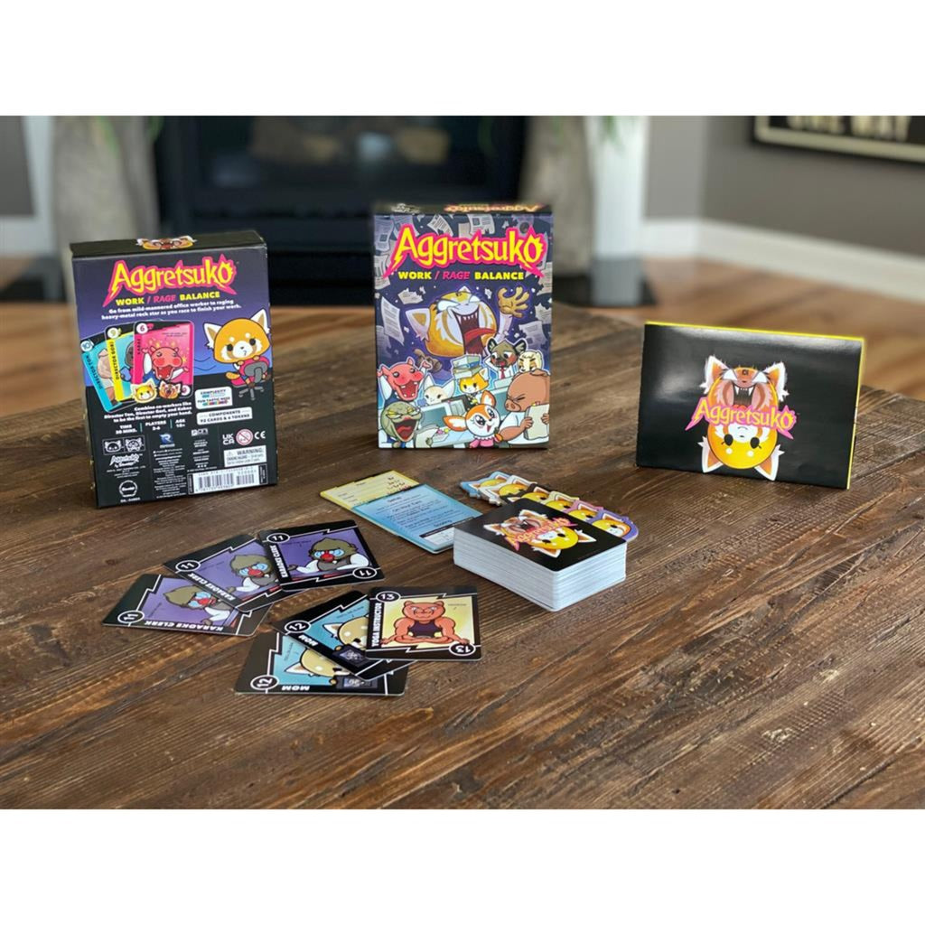 Europäisches Spielernetzwerk Aggretsuko: Work-Rage-Balance