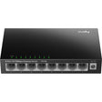 Cudy 8-Port 10 100 Mbit/s Desktop-Switch (schwarz)