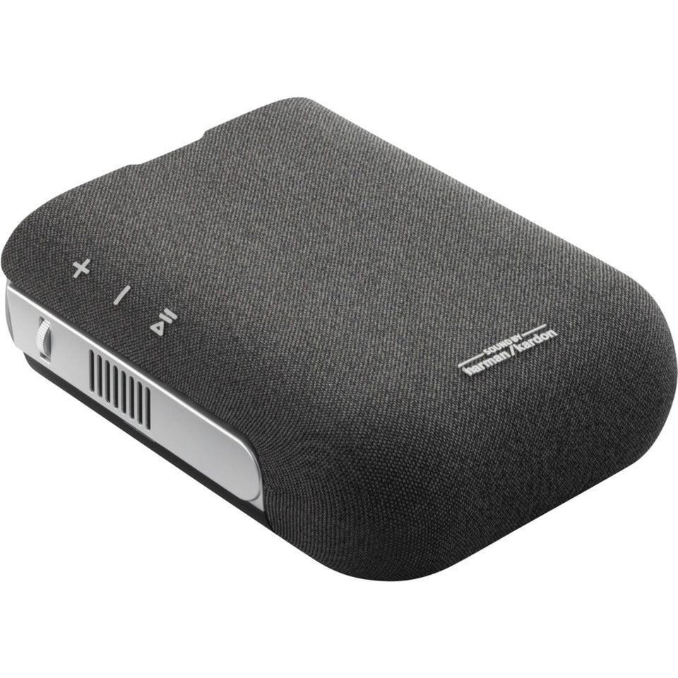 Viewsonic Smart LED tragbarer Projektor mit Harman Kardon Lautsprechern (Schwarz, HDMI, Audio, WLAN, Bluetooth)