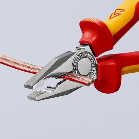 Knipex 03 06 160 Kombizange verchromt Comfort VDE 160mm